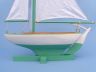 model sailboats is fully assembled