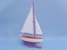 model sailboats is fully assembled