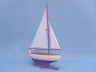model sailboats is fully assembled