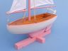 model sailboats is fully assembled