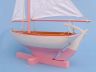 model sailboat is fully assembled