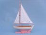 model sailboat is fully assembled