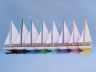 model sailboat is fully assembled