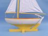 model sailboat is fully assembled