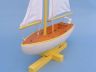 model sailboat is fully assembled