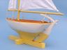 model sailboat is fully assembled