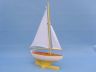 model sailboat is fully assembled