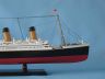 model cruise ship is fully assembled