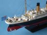 model cruise ship is fully assembled