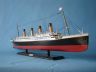 model cruise ship is fully assembled