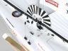 model sailboats is fully assembled