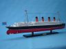 cruise ship model is fully assembled