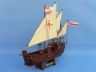 wooden model ships is fully assembled