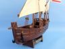 wooden model ships is fully assembled