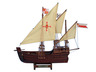 wooden model ships is fully assembled