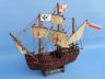 wooden model ships is fully assembled