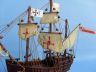 wooden model ships is fully assembled