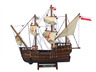 wooden model ships is fully assembled