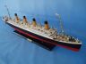 model cruise ship is fully assembled