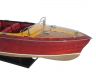 Chris Craft is fully assembled