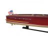 Chris Craft is fully assembled