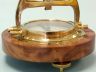 brass compass is fully assembled