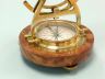 brass compass is fully assembled