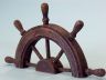 ship's wheel is fully assembled
