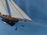 model sailboats is fully assembled