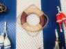 handcrafted beach decor is fully assembled