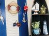handcrafted beach decor is fully assembled
