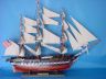 USS Constitution is fully assembled