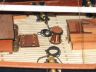 historic ship models is fully assembled