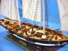 historic ship models is fully assembled