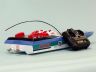 radio controlled model ships is fully assembled