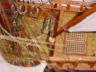 historic ship models is fully assembled