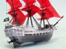 pirate ship model is fully assembled