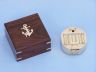 brass compass is fully assembled