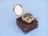 brass compass is fully assembled