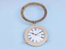 Brass Porthole Clock 12" is fully assembled