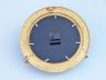Brass Porthole Clock 14" is fully assembled