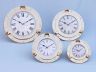 Brass Porthole Clock 12" is fully assembled