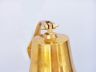 Brass Hanging Harbor Bell 10" is fully assembled