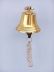 Brass Hanging Harbor Bell 4" is fully assembled