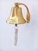 Brass Hanging Harbor Bell 5.5" is fully assembled