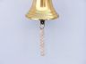 Brass Hanging Harbor Bell 5.5" is fully assembled