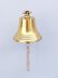 Brass Hanging Harbor Bell 7" is fully assembled