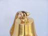 Brass Hanging Harbor Bell 7" is fully assembled