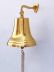 Brass Hanging Ship's Bell 18