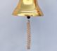 Brass Hanging Ship's Bell 18